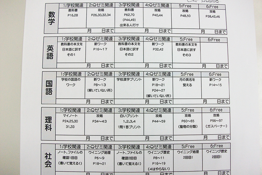 関内校の様子