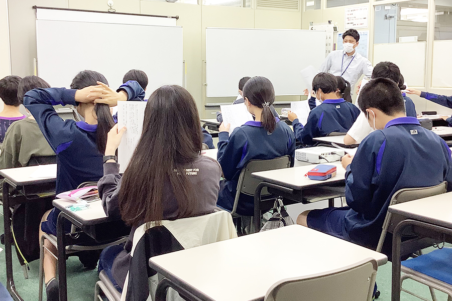 関内校の様子